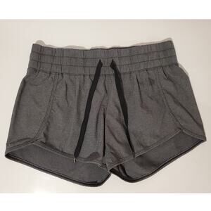 The North Face Womens Nylon Drawstring Shorts Size M Lightweight Zip Pocket Hike